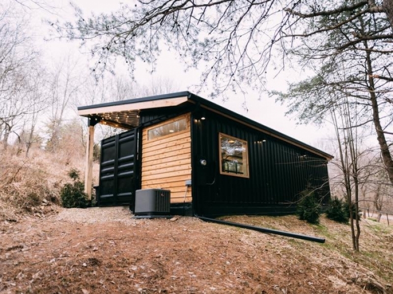 The Lily Pad Shipping Container Cabin