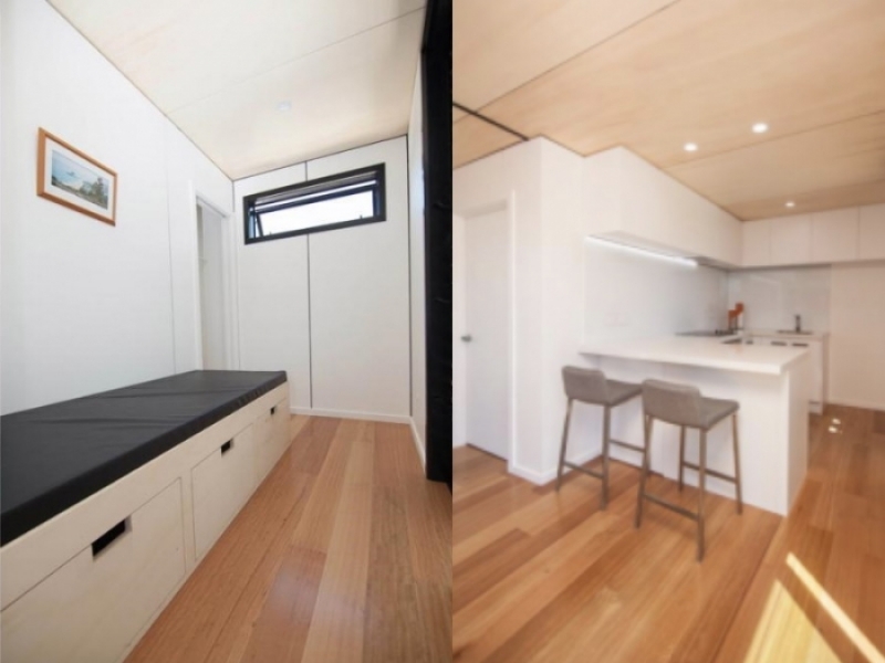 Los 2 dormitorios Bach - Pisos de madera dura australiana